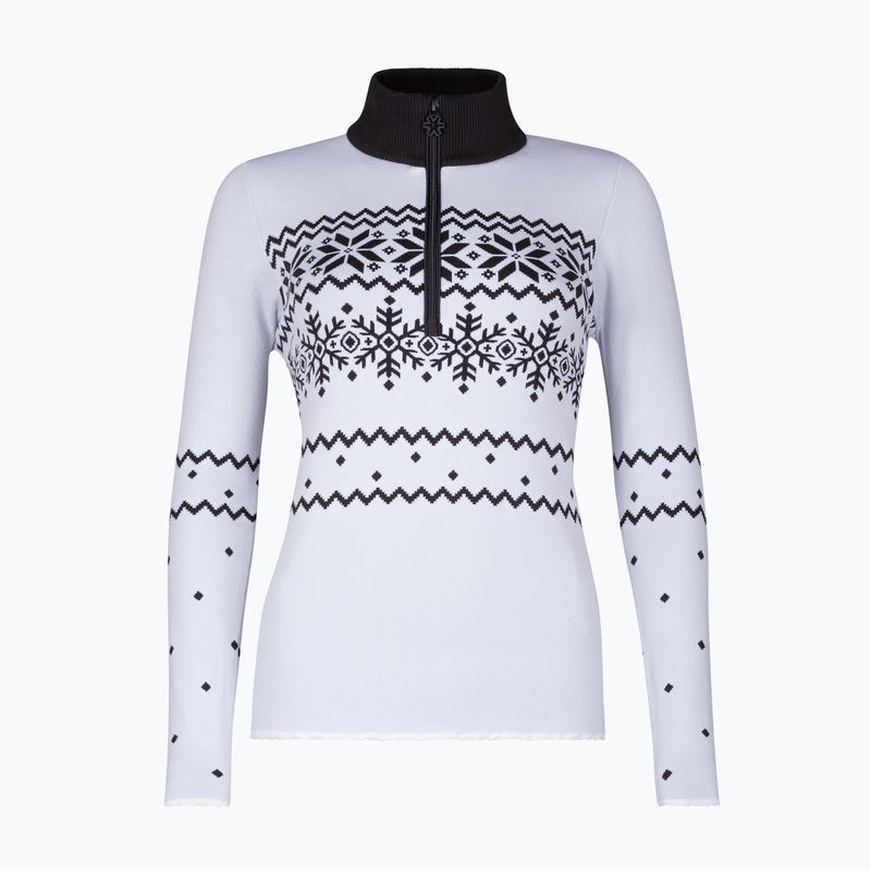 Dámska termo mikina Newland Groenlandia Half Zip white/black