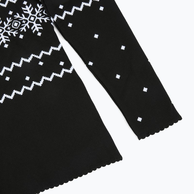 Dámska termo mikina Newland Groenlandia Half Zip black/white 4