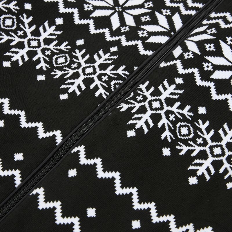 Dámska termo mikina Newland Guenda Full Zip black/white 3