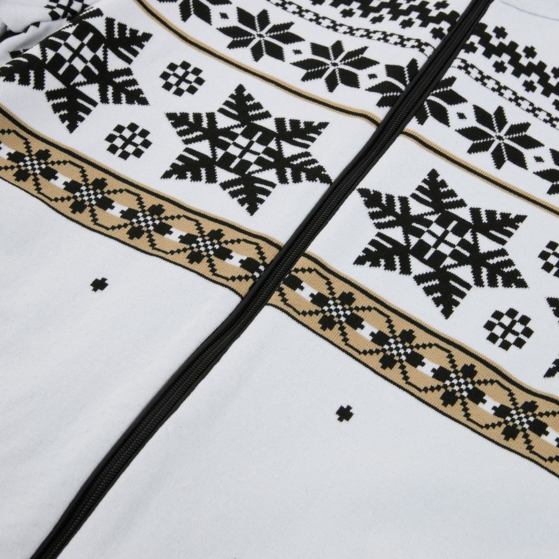 Dámska termo mikina Newland Jadis Full Zip white/black 3