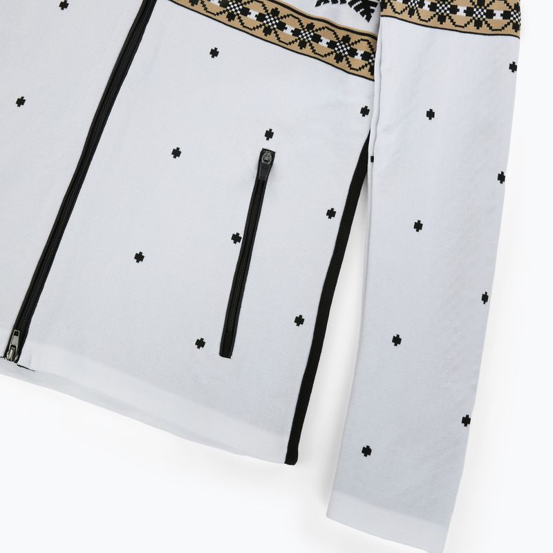 Dámska termo mikina Newland Jadis Full Zip white/black 4