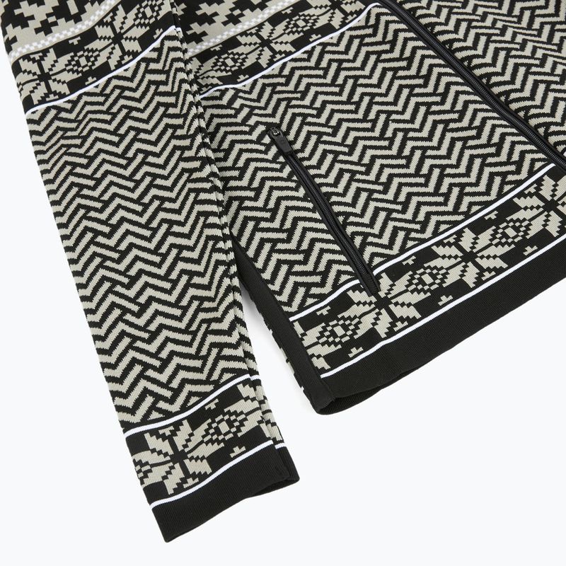 Dámska termo mikina Newland Kylie Full Zip black/stone 4