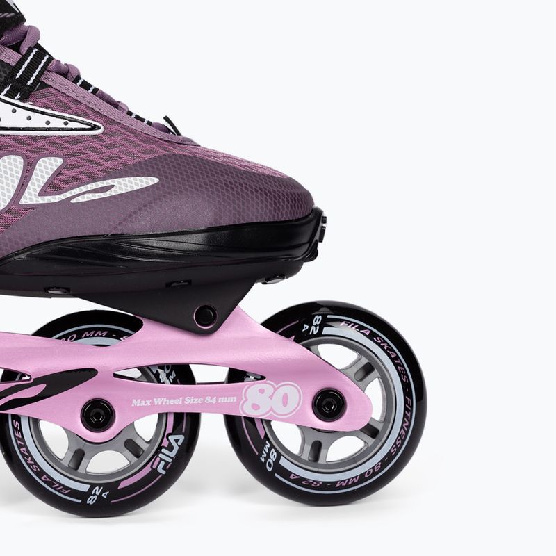 Dámske kolieskové korčule FILA Legacy Pro 80 Lady black/violet 6