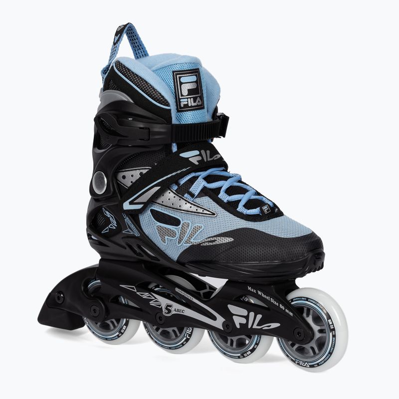 Dámske kolieskové korčule FILA Legacy Comp Lady black/blue