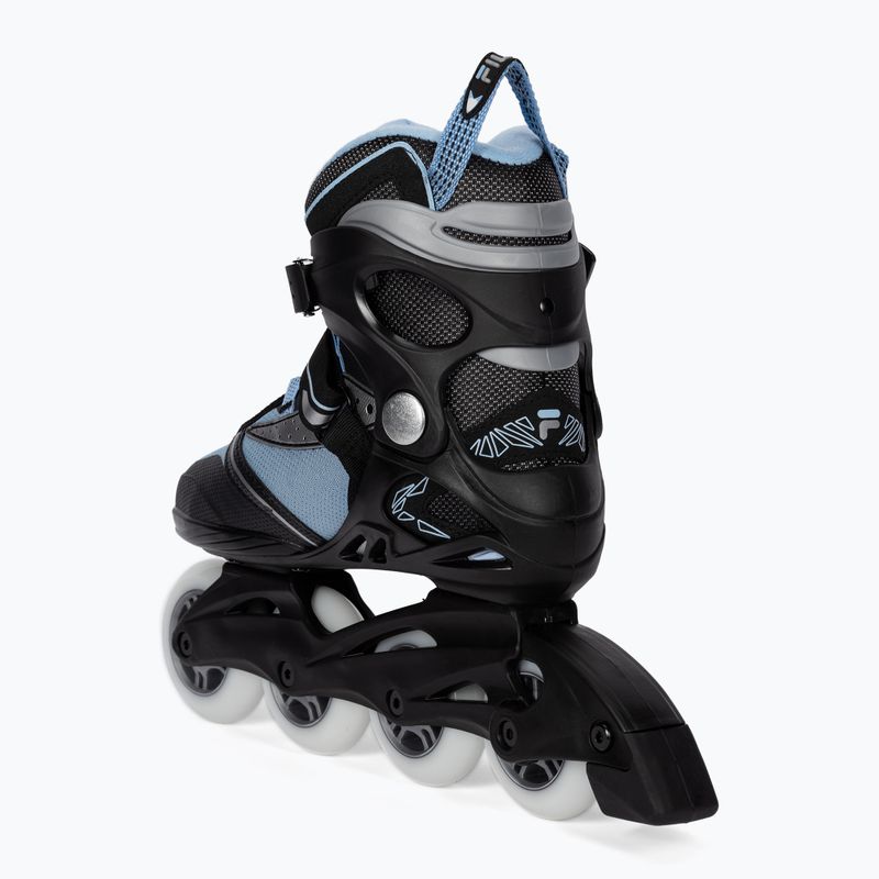 Dámske kolieskové korčule FILA Legacy Comp Lady black/blue 3
