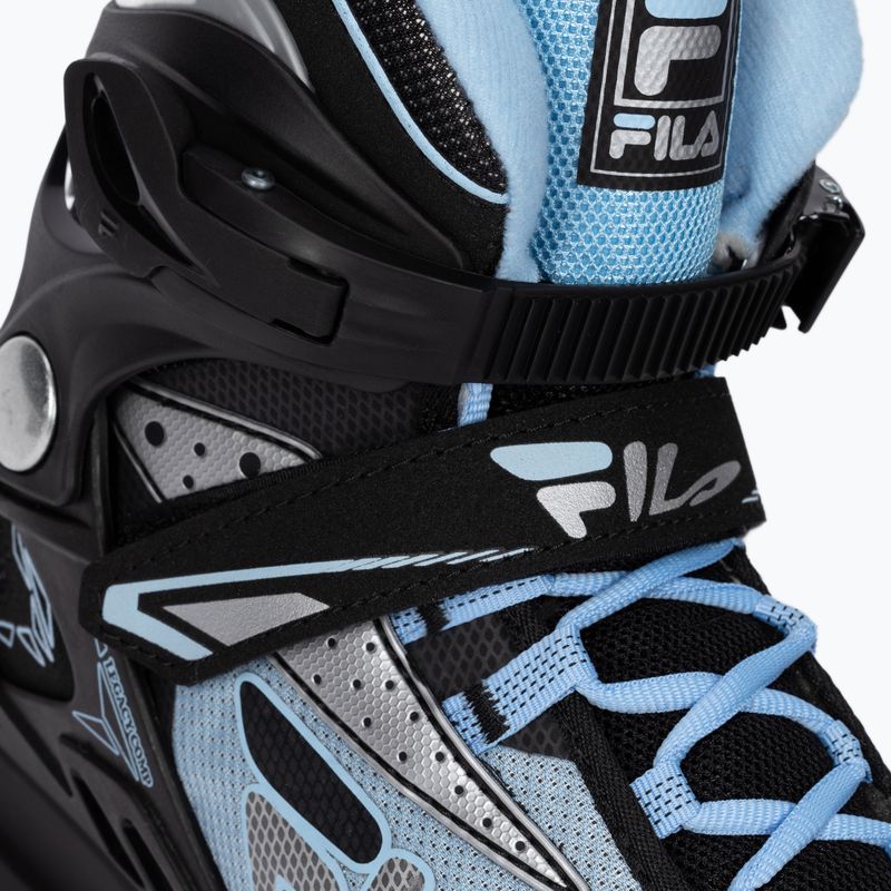 Dámske kolieskové korčule FILA Legacy Comp Lady black/blue 5