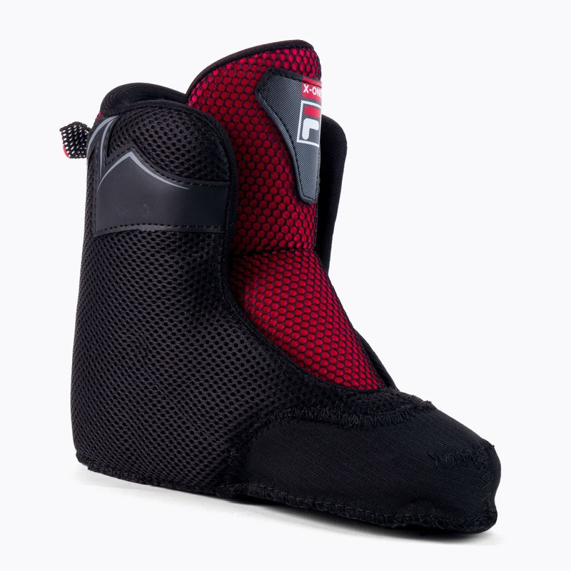 Detské kolieskové korčule FILA X ONE black/red 8