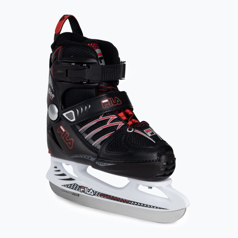 Detské korčule FILA X-One black/red