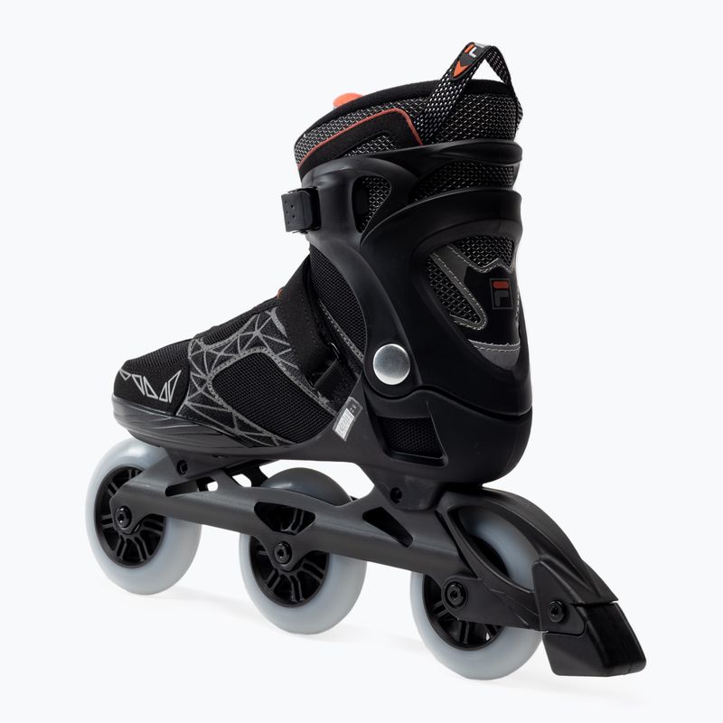 Pánske kolieskové korčule FILA Legacy Pro 100 black/red 3
