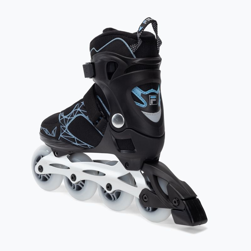Dámske kolieskové korčule FILA Legacy Pro 84 black/light blue 3