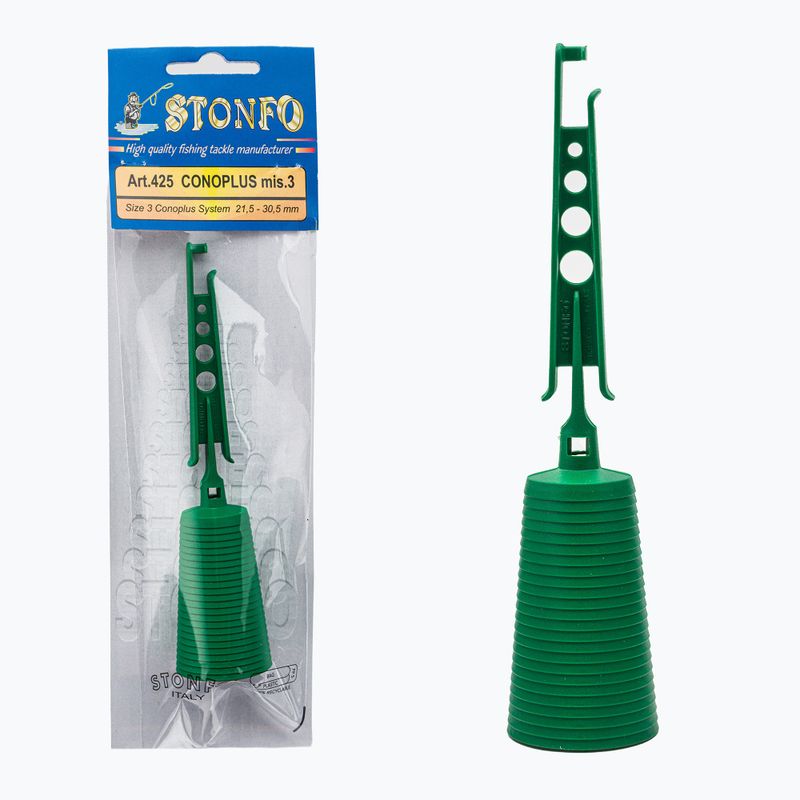 Stonfo Conoplus zelená krytka tlmiča 218154 3