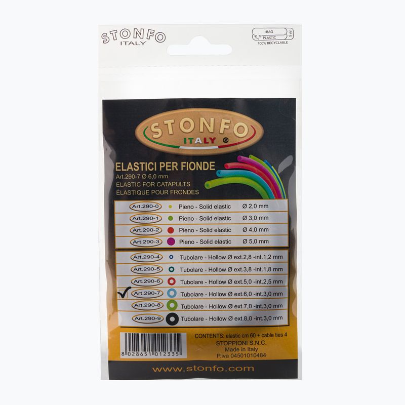 Stonfo slingshot guma modrá 218652 2