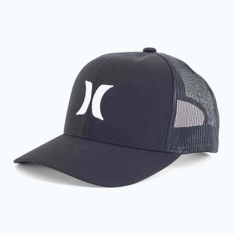 Hurley Del Mar Trucker pánska baseballová čiapka pure platinium/black