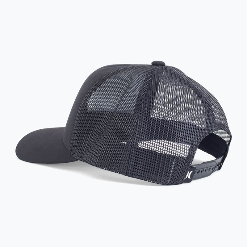 Hurley Del Mar Trucker pánska baseballová čiapka pure platinium/black 2