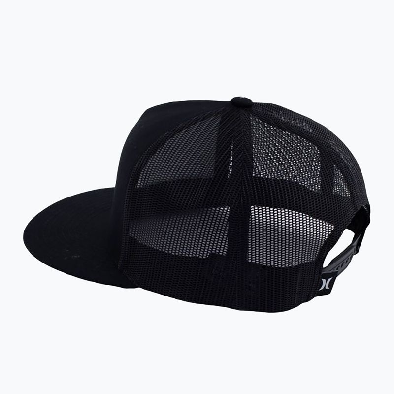 Pánska čiapka Hurley Icon Solid Flat Trucker black 2