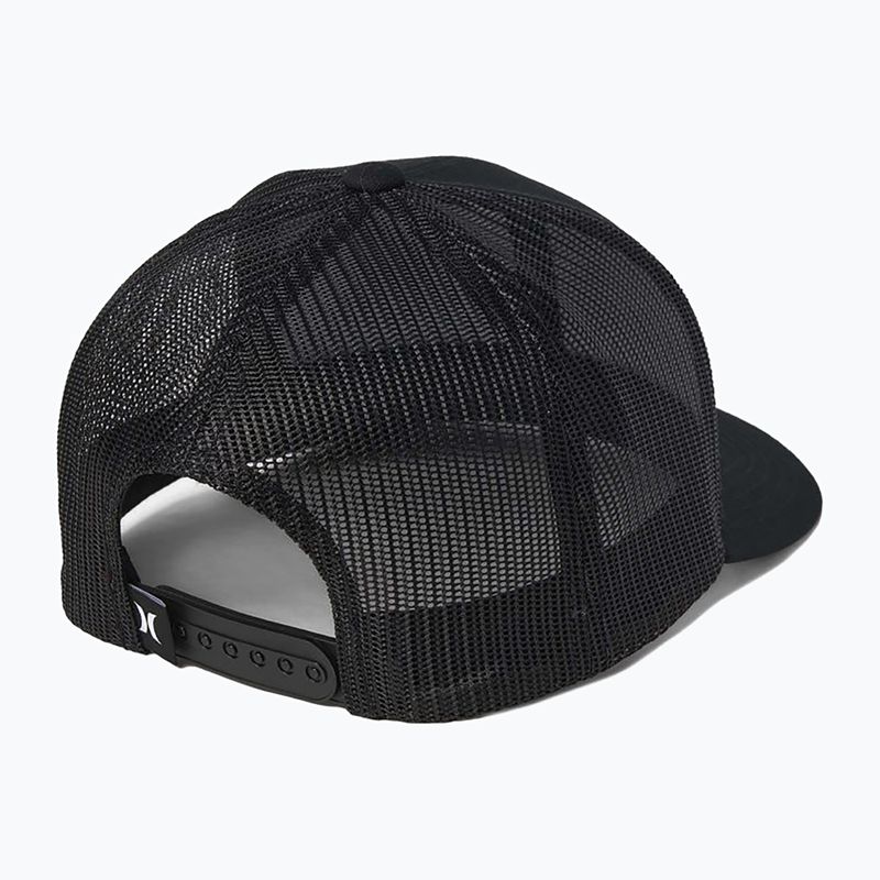 Hurley Fairway Trucker pánska bejzbalová čiapka čierna 2