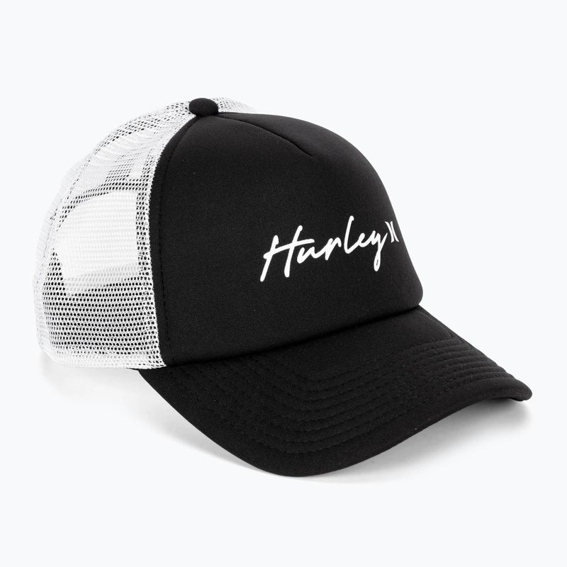 Dámska šiltovka Hurley Icon Script Trucker black/white