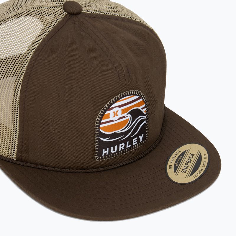 Pánska bejzbalová čiapka Hurley Mavericks Trucker velvet brown 3