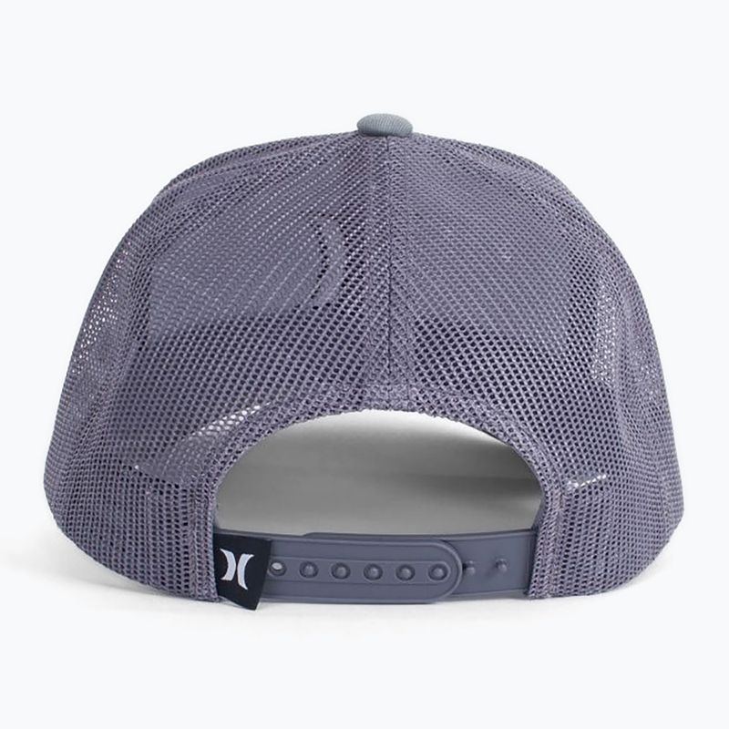 Hurley Del Mar Trucker pánska bejzbalová čiapka tmavo šedá 2
