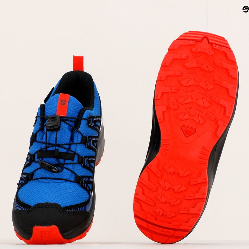 Salomon XA Pro V8 CSWP detská treková obuv modrá L47126200 18