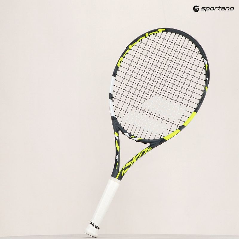 Detská tenisová raketa Babolat Aero Junior 25 modrá/žltá 140476 7