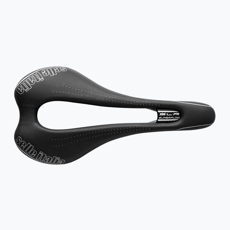 Cyklistické sedlo Selle Italia SLR SUPERFLOW L ti 316 čierne SIT-041A145JQA001