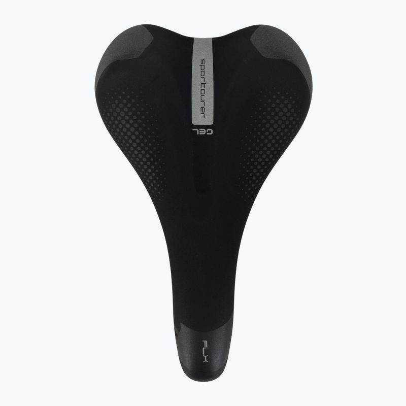 Sedlo Sportourer FLX Man Bike Gel čierne 3