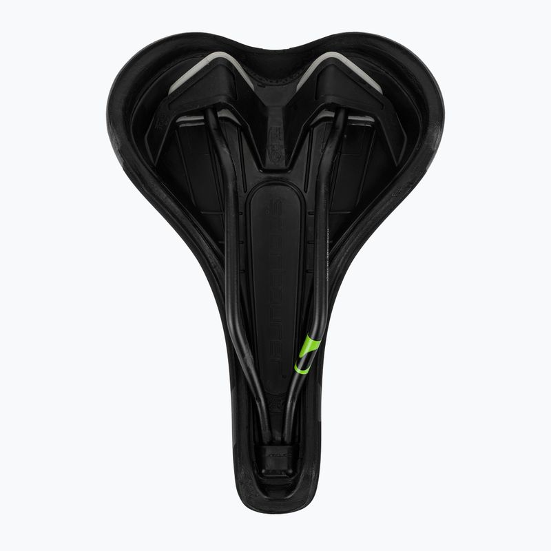 Cyklistické sedlo Sportourer FLX Lady Gelové čierne 4