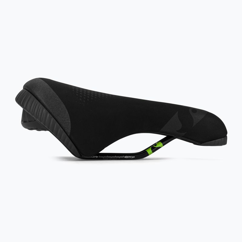 Cyklistické sedlo Sportourer Garda Gel čierne 2
