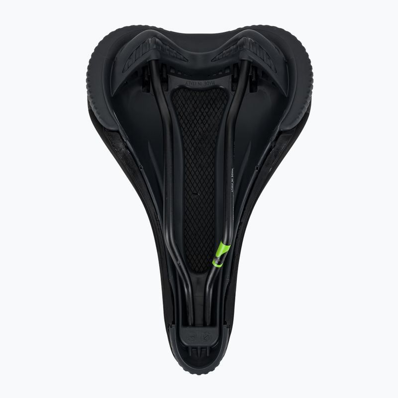 Cyklistické sedlo Sportourer Garda Gel čierne 4