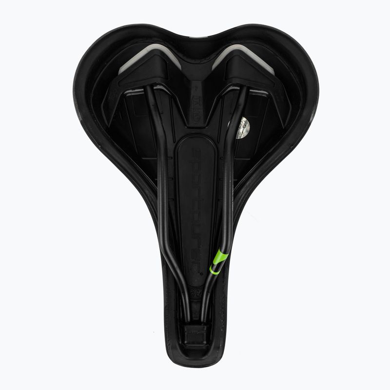 Cyklistické sedlo Sportourer FLX Lady čierne 4