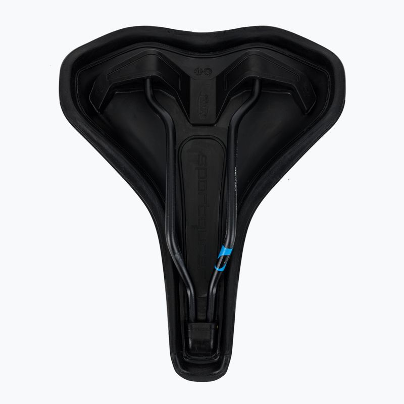 Cyklistické sedlo Sportourer Max FLX Gel čierne 4