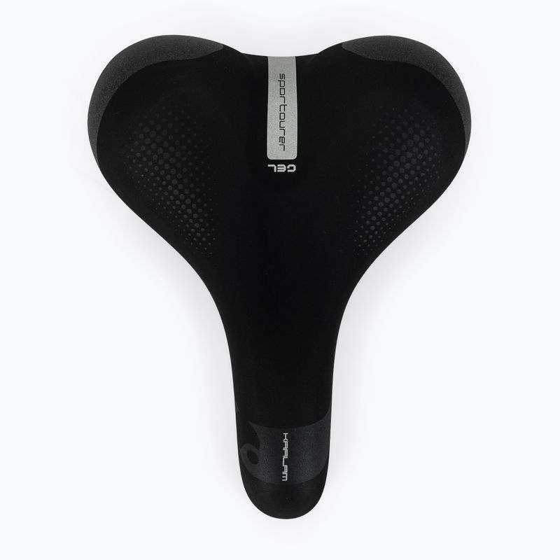 Cyklistické sedlo Sportourer Kaalam Gel black 3