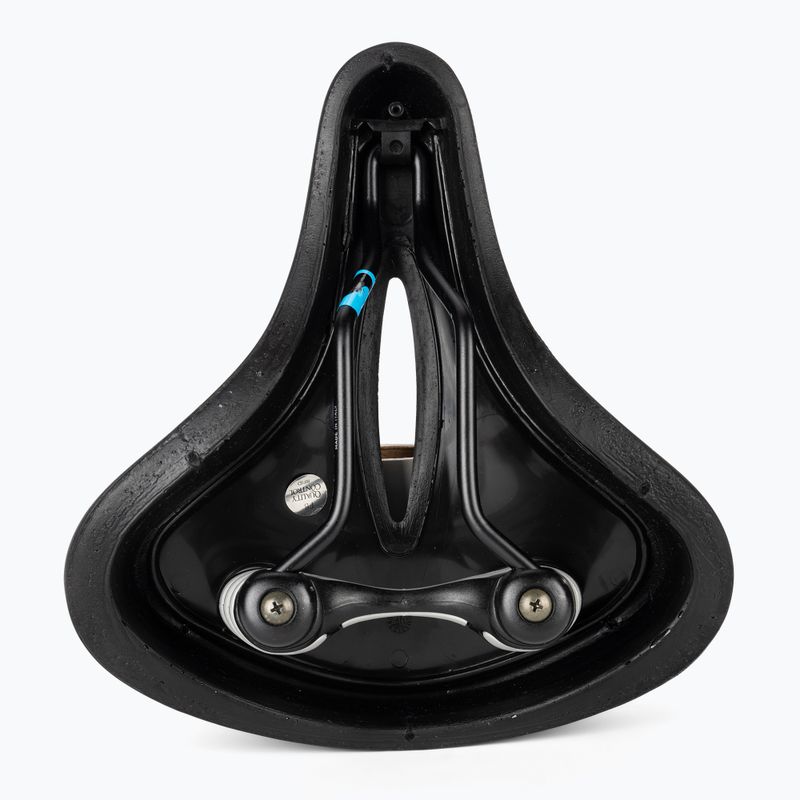 Cyklistické sedlo Sportourer Zeta Comfort Gel Flow čierne 4