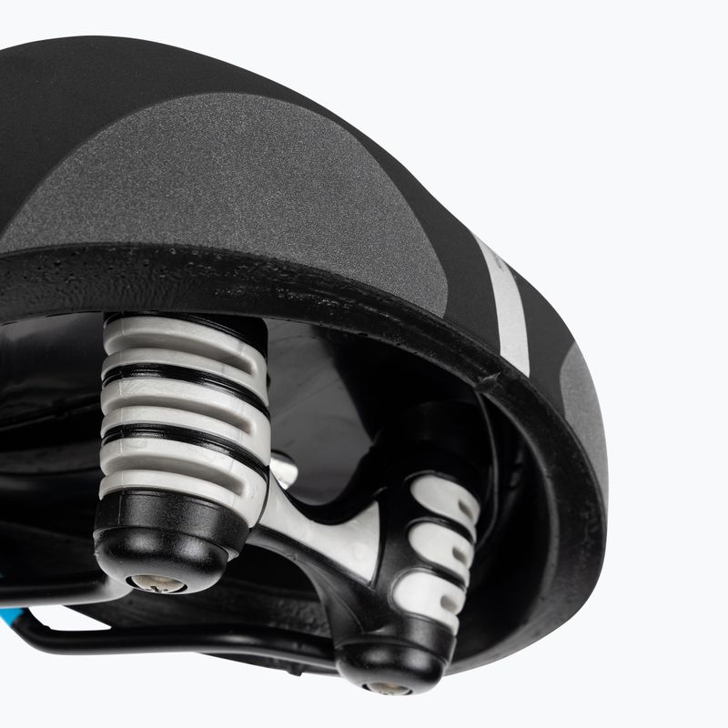 Cyklistické sedlo Sportourer Zeta Comfort Gel Flow čierne 5