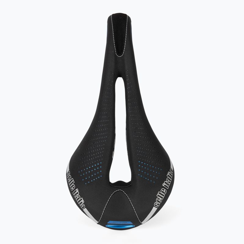 Selle Italia Max Flite E-Bike Gel Superflow L TI 316 Rail, Fibra-Tek, Mokka čierne sedlo na bicykel 3