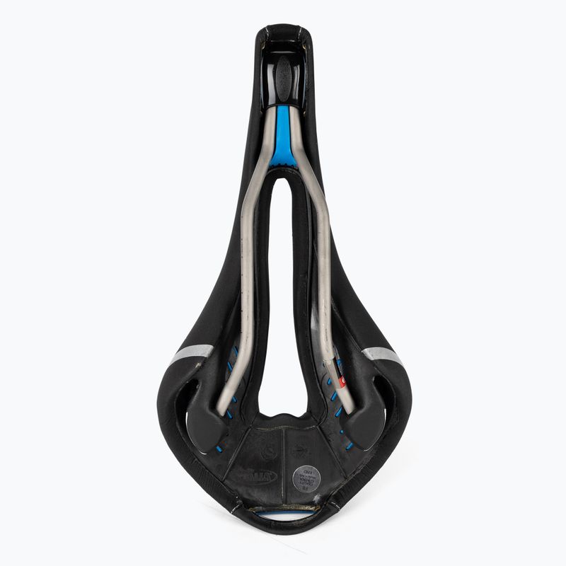 Selle Italia Max Flite E-Bike Gel Superflow L TI 316 Rail, Fibra-Tek, Mokka čierne sedlo na bicykel 4