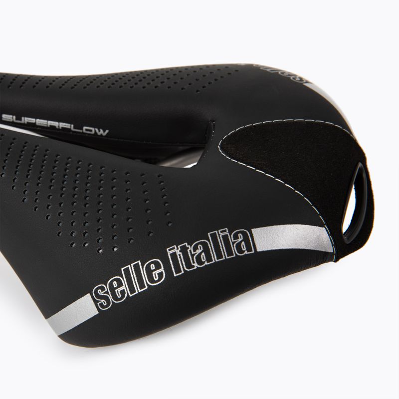 Cyklistické sedlo Selle Italia MAX FLITE GEL SUPERFLOW L TI 316 čierne SIT-024H901IKC002 6