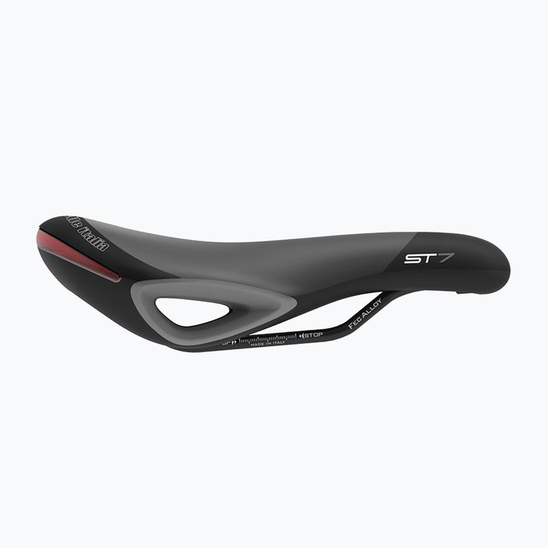 Sedlo na bicykel Selle Italia Sportouring ST 7 Vision Superflow, Soft-Tek, Light Gel black