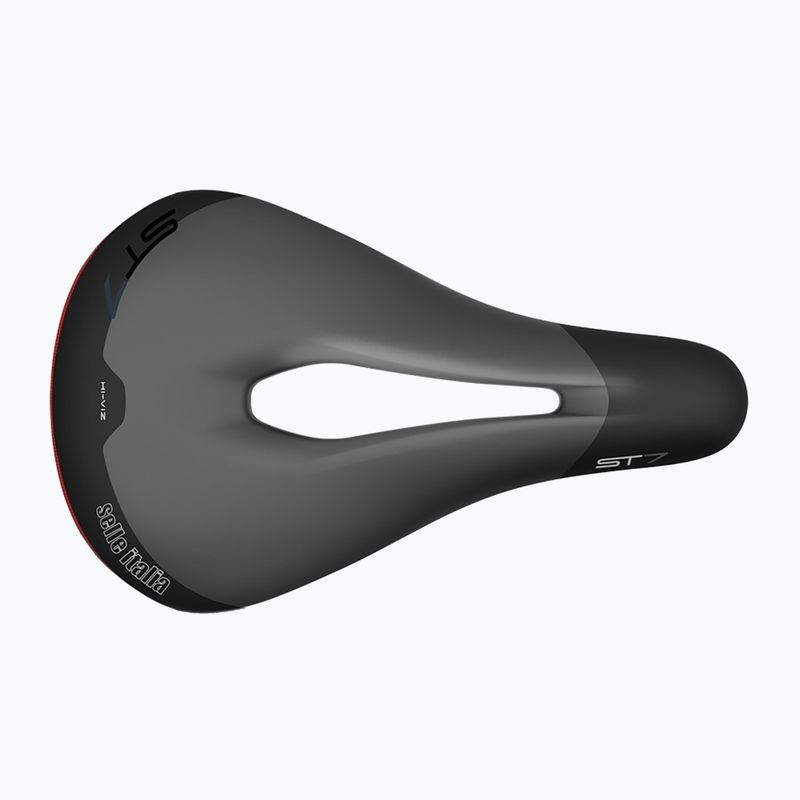 Sedlo na bicykel Selle Italia Sportouring ST 7 Vision Superflow, Soft-Tek, Light Gel black 2