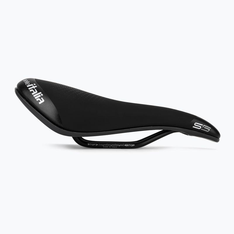 Sedlo na bicykel Selle Italia Sportouring S 5 Superflow, Fec Alloy Rail, Soft-Tek, Light Gel black 2