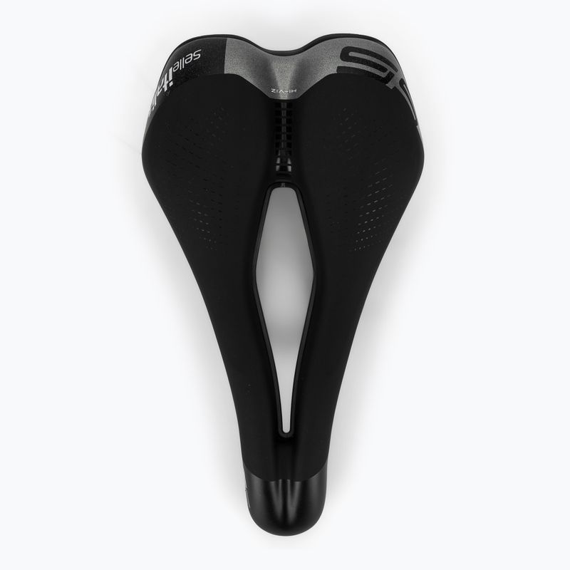 Sedlo na bicykel Selle Italia Sportouring S 5 Superflow, Fec Alloy Rail, Soft-Tek, Light Gel black 3