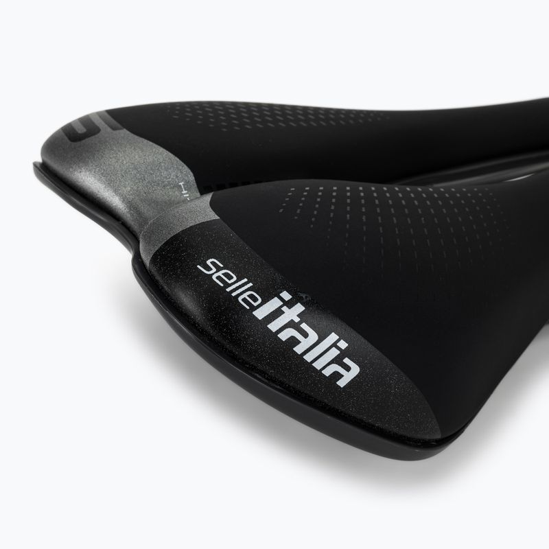 Sedlo na bicykel Selle Italia Sportouring S 5 Superflow, Fec Alloy Rail, Soft-Tek, Light Gel black 5
