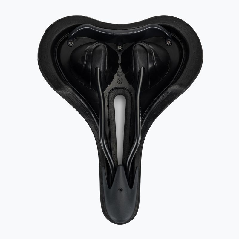 Sedlo na bicykel Selle Italia Sportouring T 3 Flow, Fec Alloy Rail, Soft-Tek, Light Gel black 4