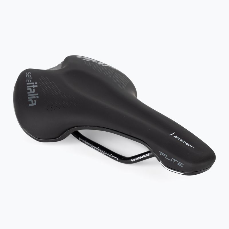 Sedlo na bicykel Selle Italia Flite Boost Tm Manganese Rail Soft-Tek čierne SIT-17A32MHC1
