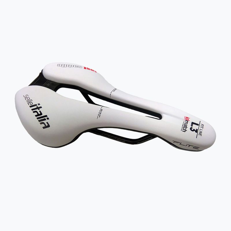 Sedlo na bicykel Selle Italia Flite Boost Superflow Tm Maganese Rail, Soft-Trek white