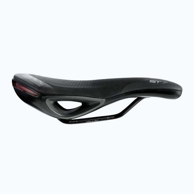 Sedlo na bicykel Selle Italia Sportouring ST 7 Superflow, Fec Alloy Rail, Soft-Tek, Light Gel black 6