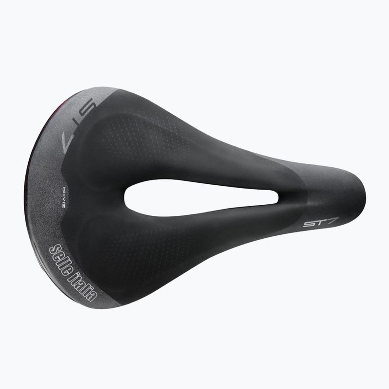 Sedlo na bicykel Selle Italia Sportouring ST 7 Superflow, Fec Alloy Rail, Soft-Tek, Light Gel black 7