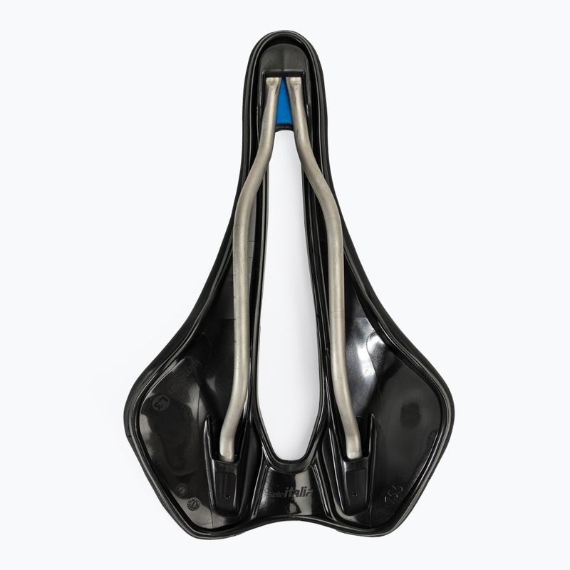 Sedlo na bicykel Selle Italia Max SLR Boost Gel Superflow, TI 316 Rail, Fibra-Trek, Light Gel black 4