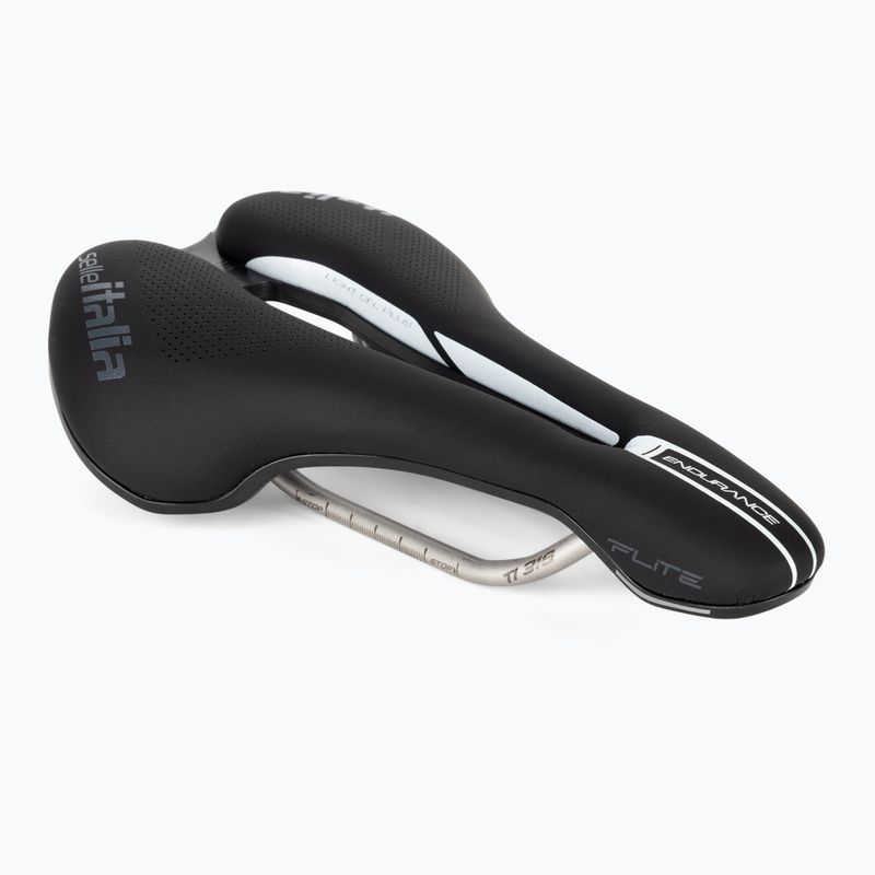 Sedlo na bicykel Selle Italia Flite Boost Endurance Superflow Ti 316 Rail Fibra-Tek čierne SIT-17A92IKC7